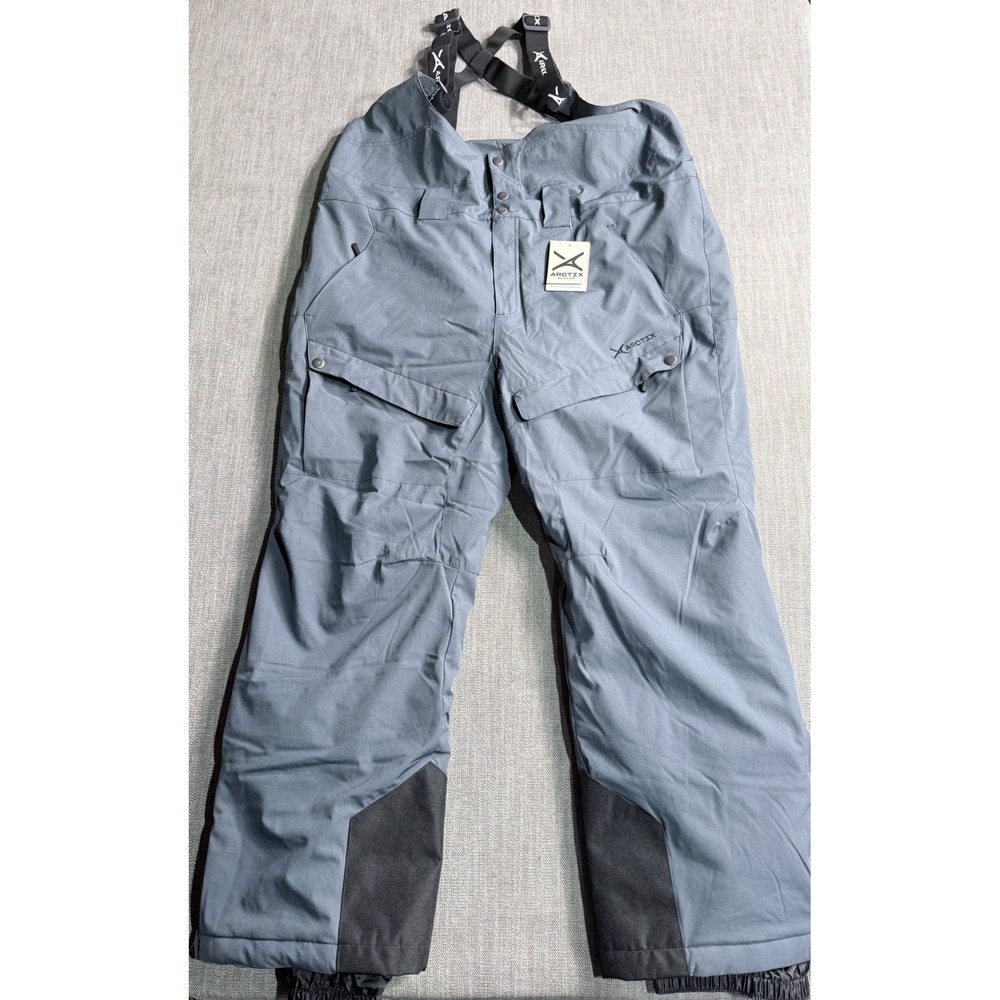Arctix Big Sky Bib Women 2X Steel Gray Insulated Snow Pants 23213X-09-2X